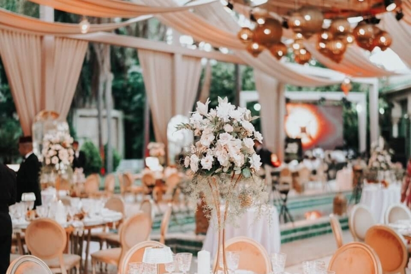 Romantic Garden-Inspired Elegance